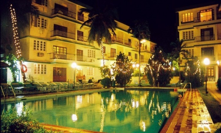 Pool by night