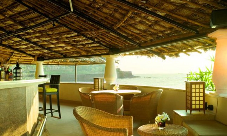 Bar over-looking ocean Bar over-looking ocean