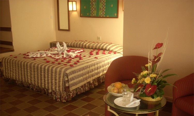 Decorated bed