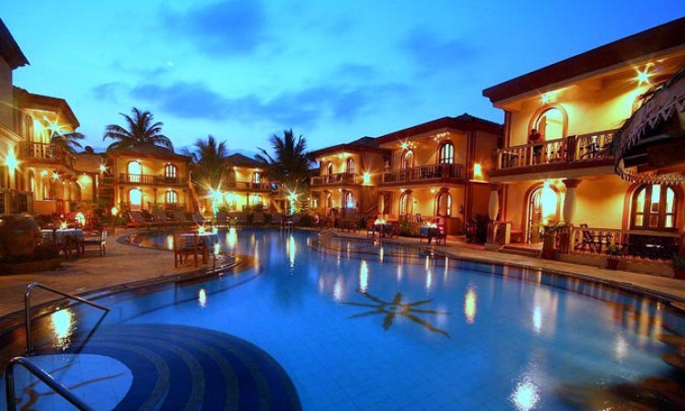 Pool by night