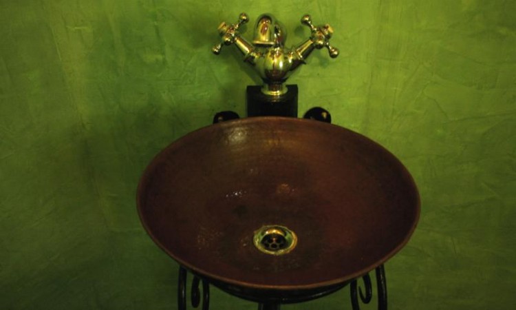Bathroom  Copper Basin
