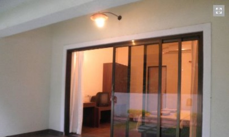 Glass door