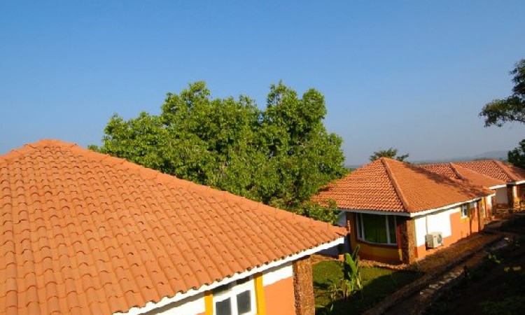 Arial View Of Cottages Arial View Of Cottages