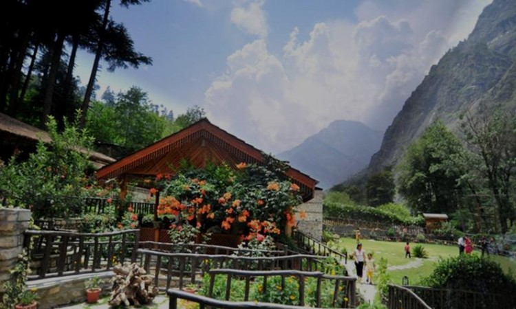 Garden area