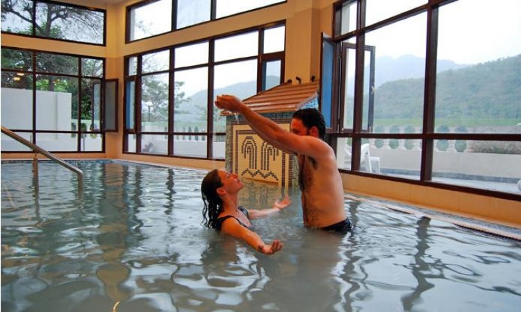 Hot water pool