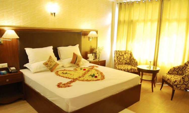 Decorated bed