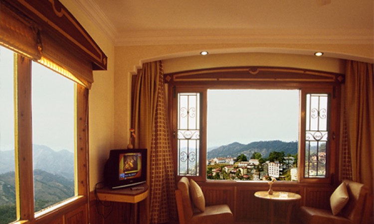 Sitting area in room