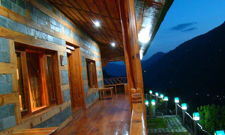 Wooden balcony Wooden balcony