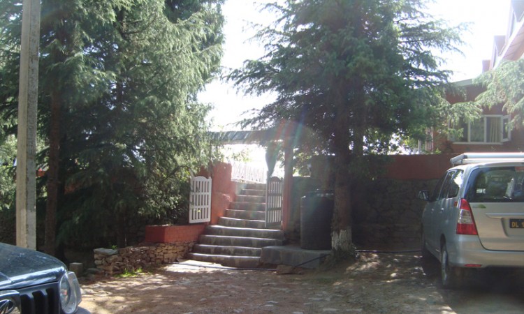 Stairs to resort Stairs to resort