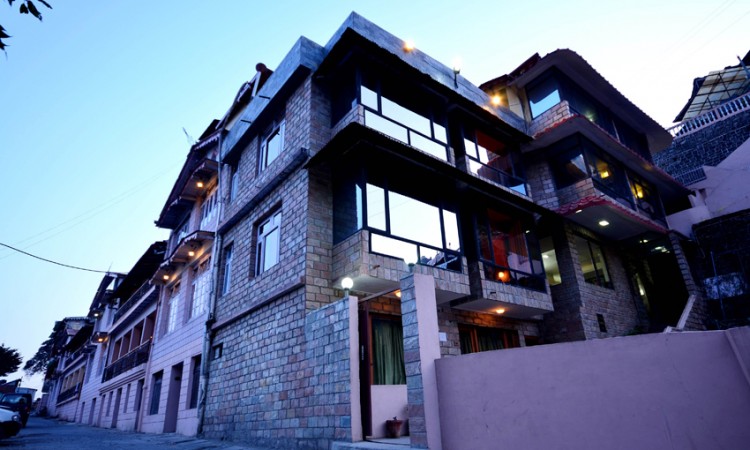 Hotel by evening