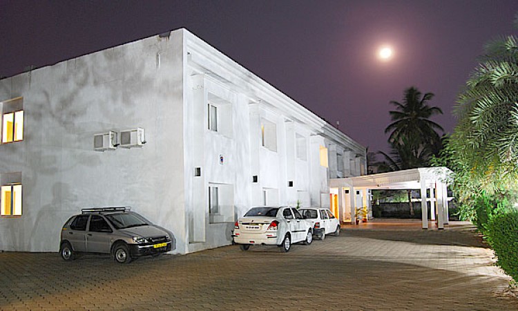 Parking Lot at Night