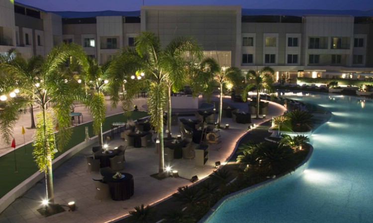 Grand Courtyard by Night