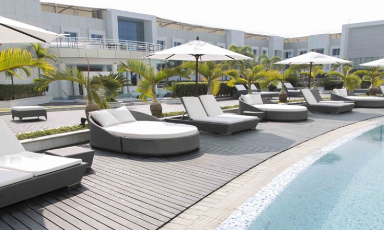 Poolside