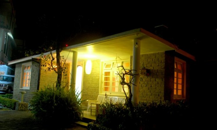 Cottage View at Night Cottage View at Night