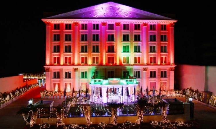 Hotel at Night Hotel at Night