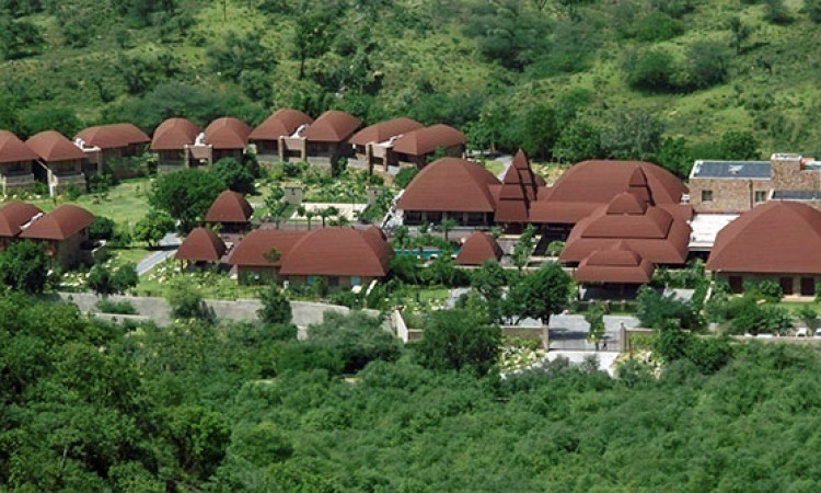 Ariel View of Cottages Ariel View of Cottages