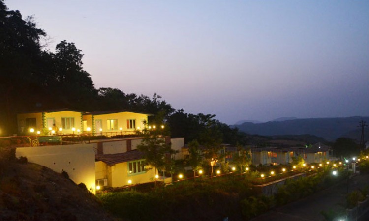 Resort at night Resort at night