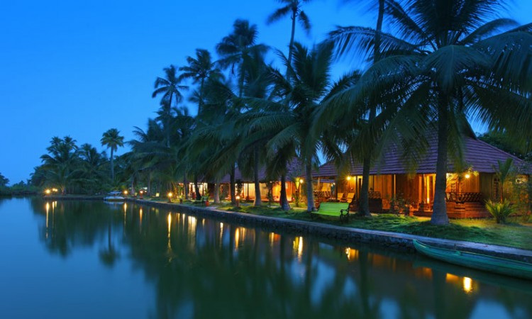 Resort at night Resort at night