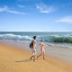 Enjoyment by the beach