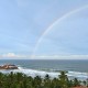 View with double rainbow View with double rainbow