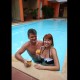 Poolside cocktails